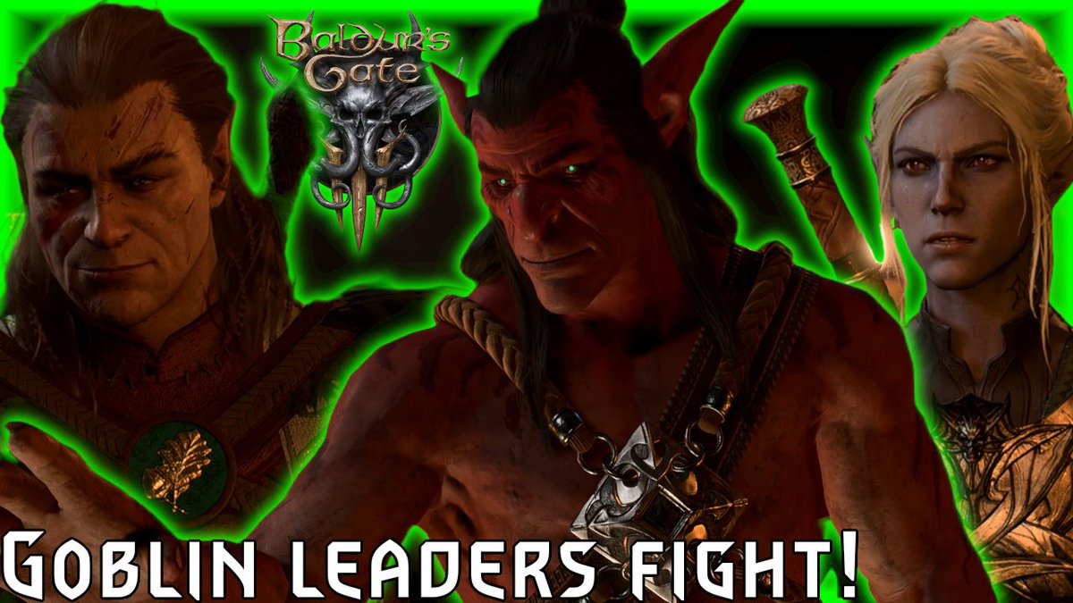 Baldur's Gate 3: S2| The Goblin leaders fight! youtu.be/b1VksFpELcY?si… via <a href="/YouTube/">YouTube</a>
