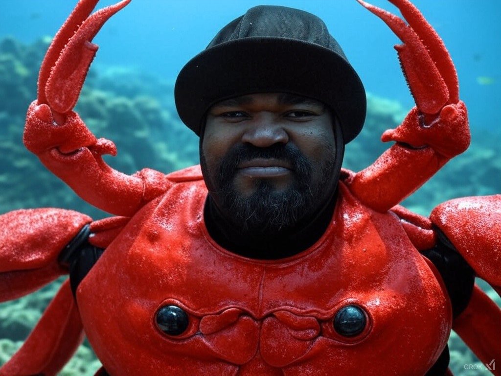 putthetellyon's tweet photo. GREGORY PORTER - DRESSED CRAB ๐ฆ
#maskedsingeruk #maskedsingerukfinal https://t.co/qhETVbrdon