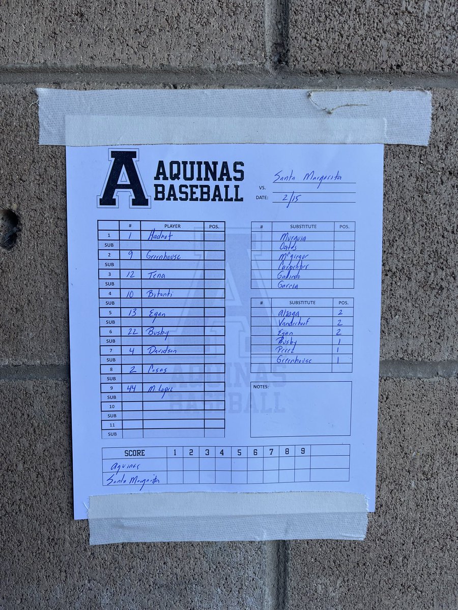 NYTILLID13's tweet photo. Last fall ball game for @AquinasBasebal1 vs. @SMCHSBaseball beautiful day for 9 inning game. #FalconsBaseball #Compete #WorkWins https://t.co/tREoGHq2EX