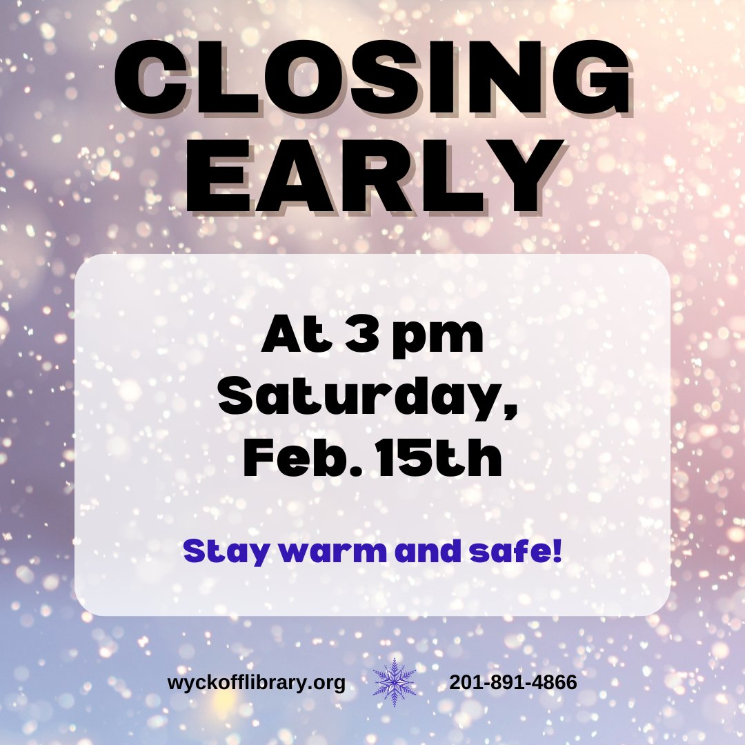 WyckoffLibrary's tweet image. 