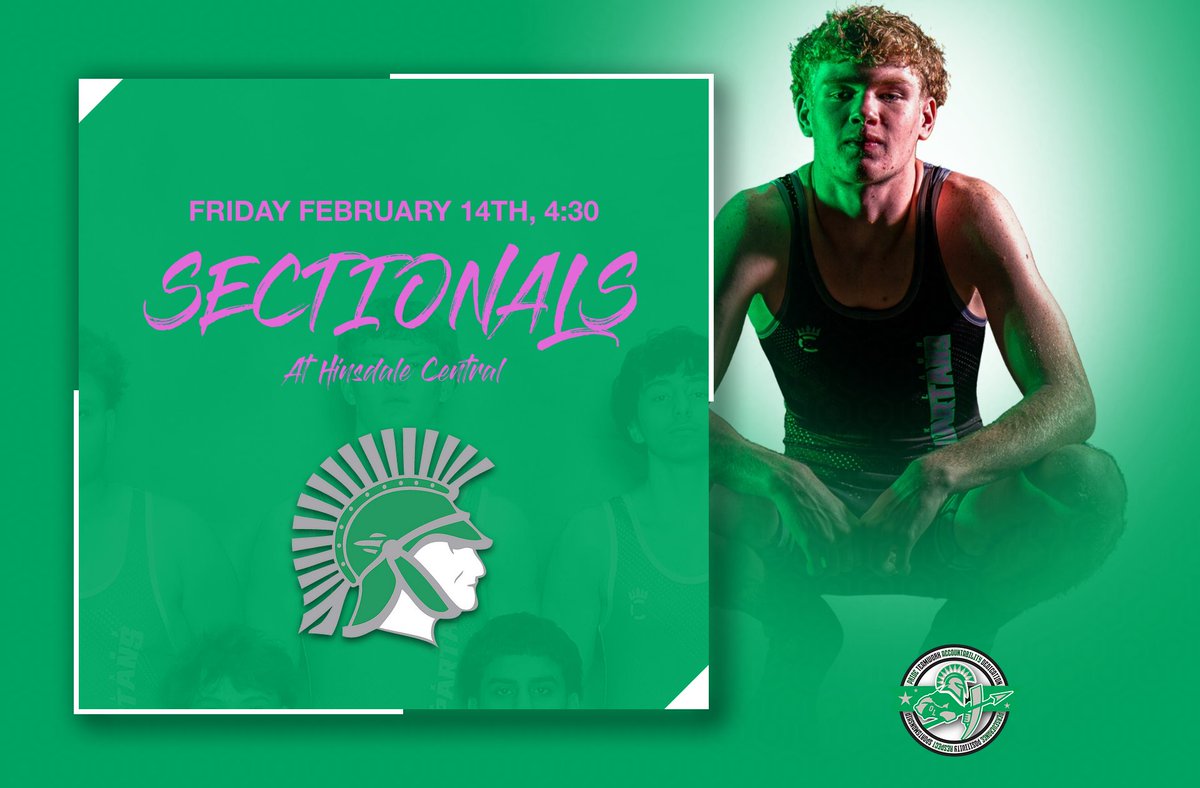 Sectionals!  Tonight 4:30 Charlie Shane wrestles at the Hinsdale Central in the 157 pound weight class.