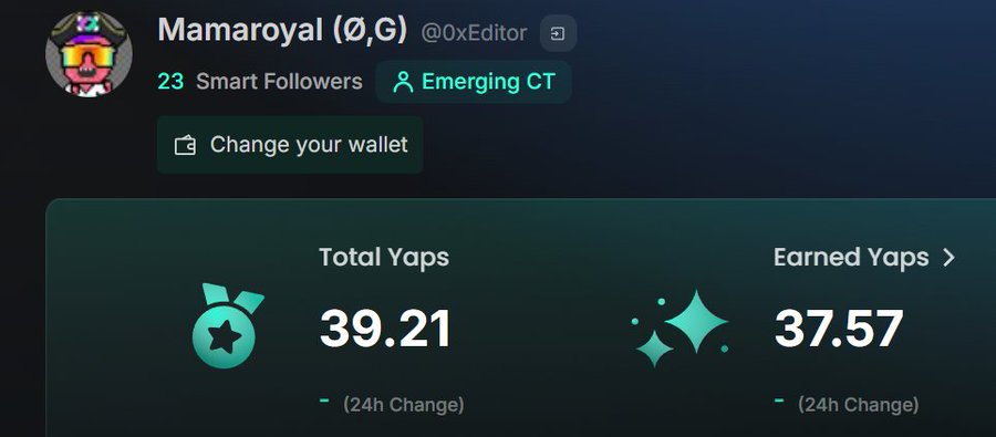 Let's get $yaps together. 
I will follow you back! 
follow and pls drop comment.🚀