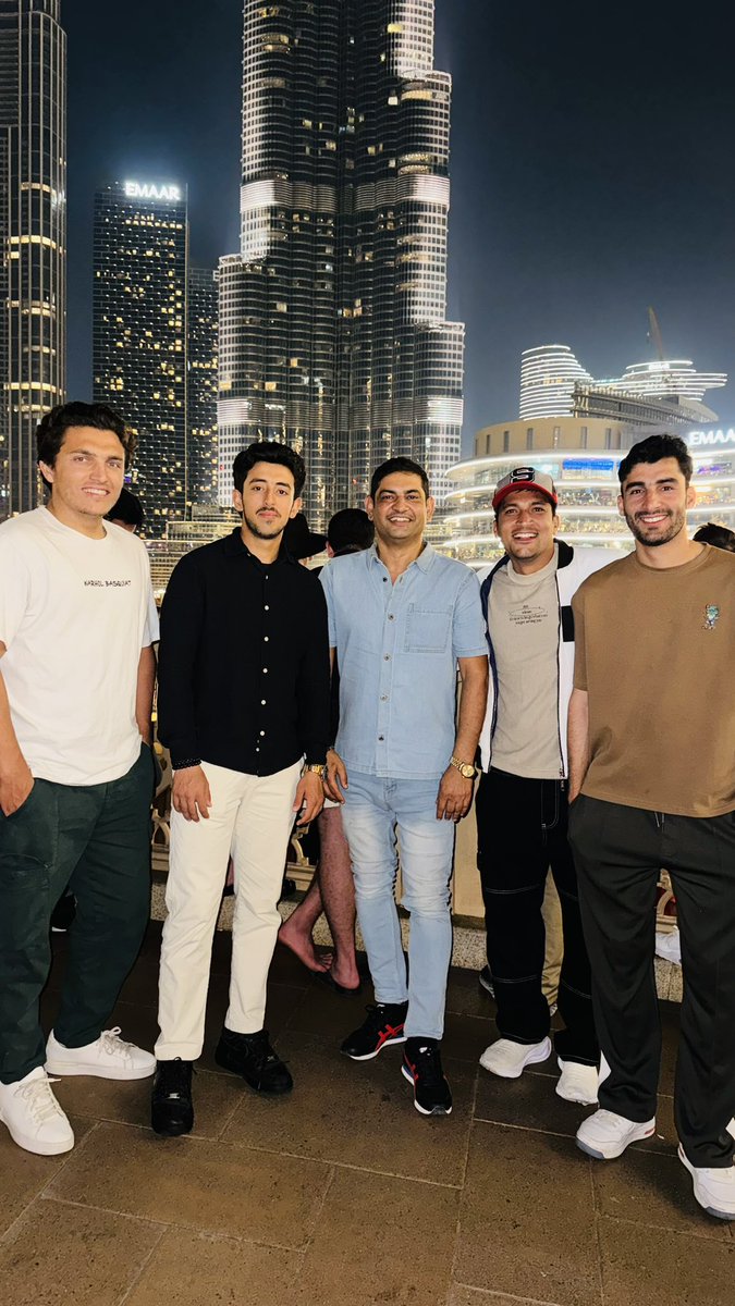 Shaheen’s in Dubai 

#iccchampionstrophy2025  #Dubai