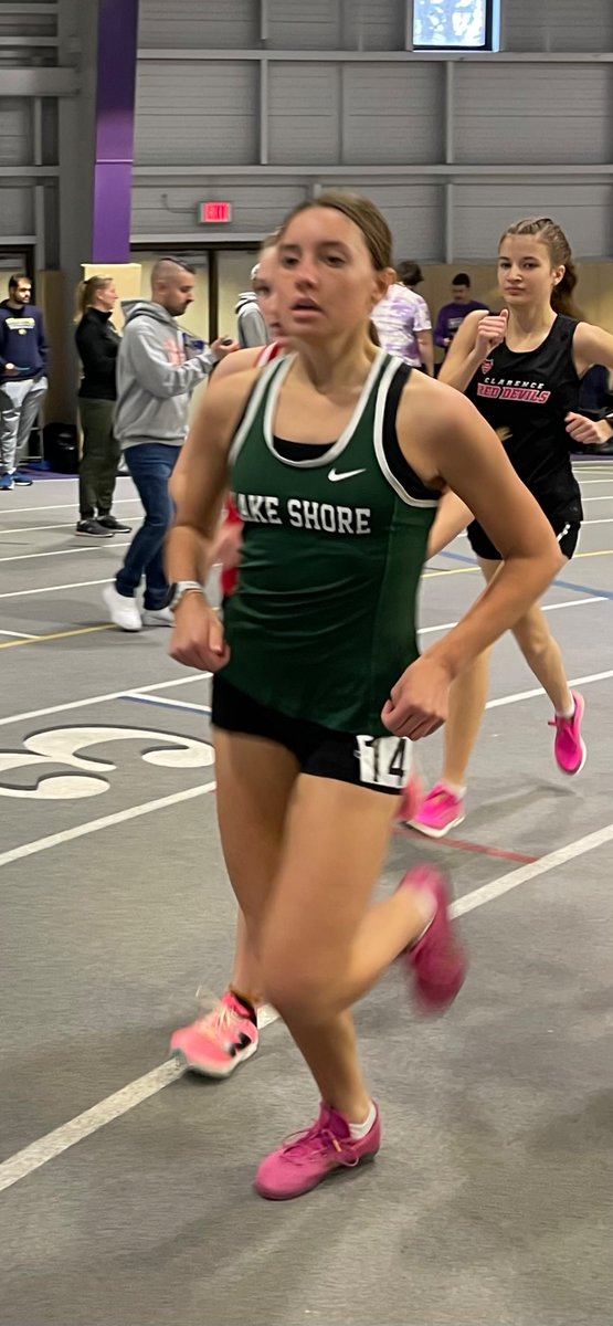 LSCIndoorTrack's tweet photo. Last Varsity Select meet of the season @ Houghton College

Brae Stender 🥇 1st in 55m hurdles with NEW PR 8.30 👏

Brae also 5th in 55m - 7.58

Isabelle Akin 21st in 55m hurdles 

Victoria Valentic 9th in 1500m race walk - 10:33.63

Claire Smaldino 15th - 3000m.

@AthleticsLSC https://t.co/Tw8oaMye5E