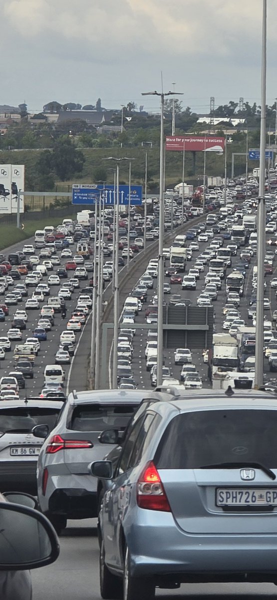 Imagine this to be Kampala-Jinja highway in "X" years... 
(a) What is the value of "X"?
(b) How long will it take you to go through Mukono?