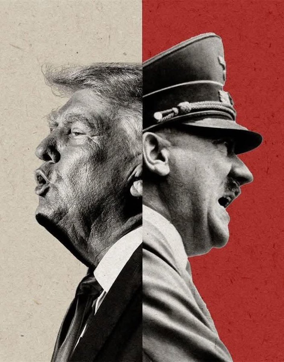 Joy3Sparkle's tweet photo. “Trump, like Hitler, used fear and division to push his agenda. Now he’s offering Afrikaners refugee status while ignoring real global crises? The hypocrisy is glaring. #MbalulaAncSGspeaks #rememberhaloucust&Apartheid https://t.co/r3NSkLBLHz