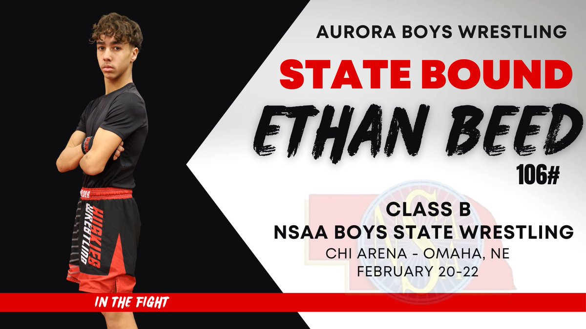 Ethan Beed punched his ticket to state!