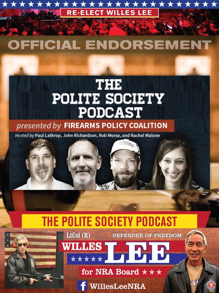 WillesLee's tweet photo. NRA campaigns are great bc NRA members want strong, honest, transparent Board. Past endorsement memories are fun.
Please VOTE (for me, thank you) & ONLY NRA 2.0 candidates. Do NOT bring old guard-led cabal back to our Board.
#notmaliciousvoterinfo #endretaliation #stopcensorship https://t.co/ud4hBBsMXm