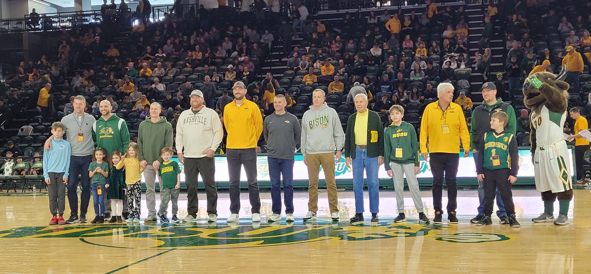 BisonReport's tweet photo. Alumni Day at the SHAC today
#OnceABison https://t.co/0QMO4YxAjR