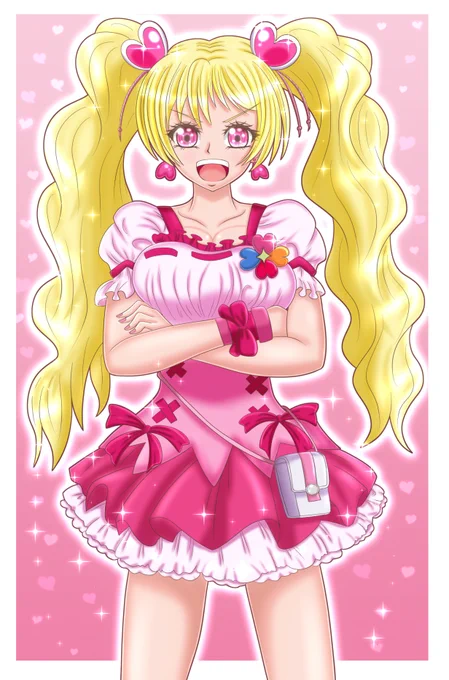 おはようございます日曜の朝はプリキュアだ!(*'ω'*)という事で今日は過去絵キュアピーチで失礼します今YouTubeで期間限定でフレッシュプリキュアのアニメが毎日1話ずつ公開されていますねフレプリはラブとせつなの関係性から目が離せないストーリーが大好きです(*'▽`*) 