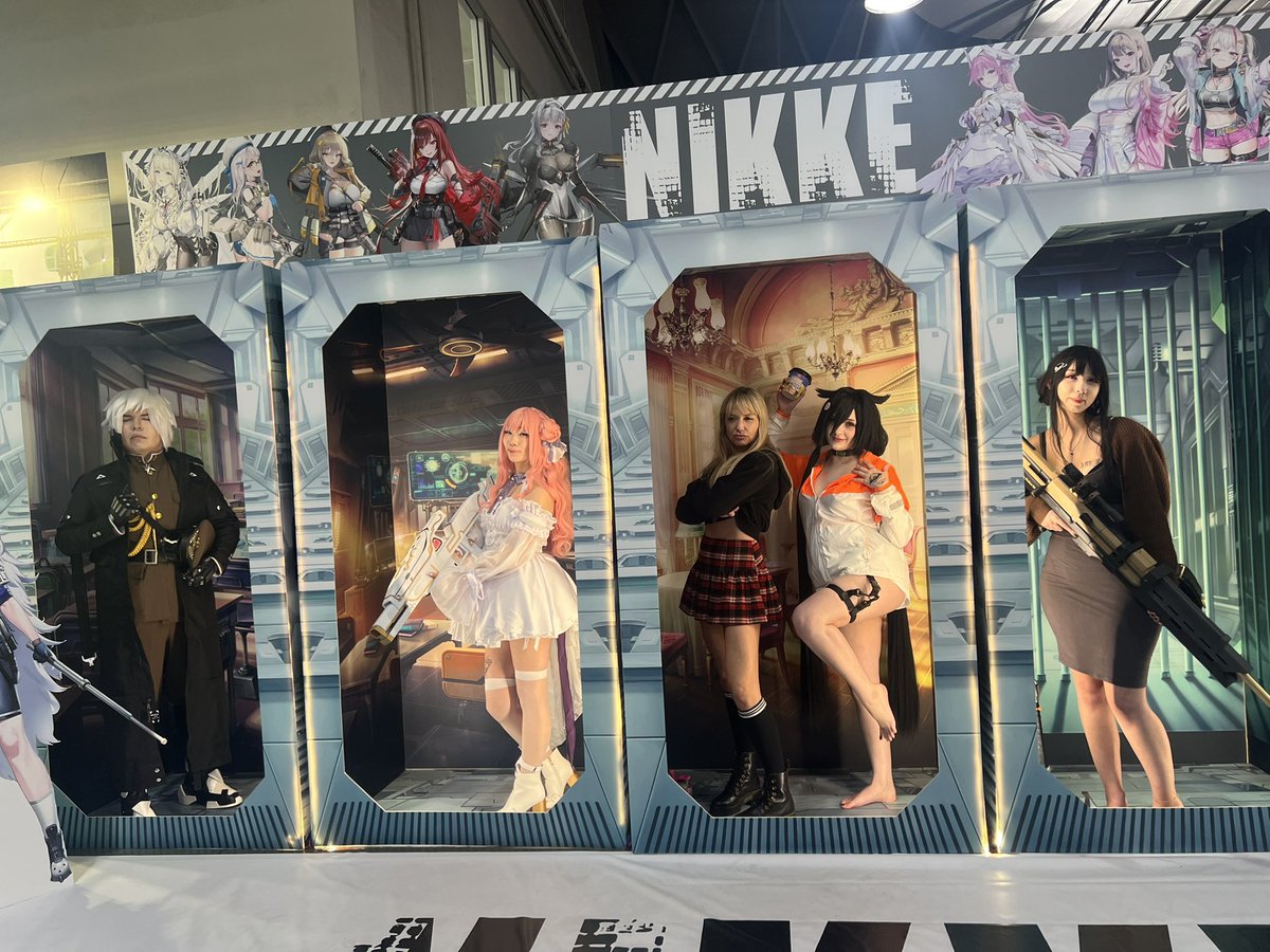 becboxer's tweet image. #ingrid on the scene at @animeimpulse #nikke #nikkeimpulse #voiceactor