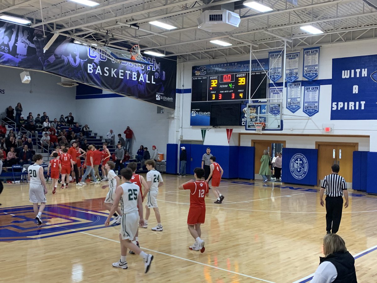 Congrats to Coach Alcorn and the Freshmen Tigers as they advance to the NKY Freshmen Tournament Championship game on Monday vs the winner of Highlands/CovCath.