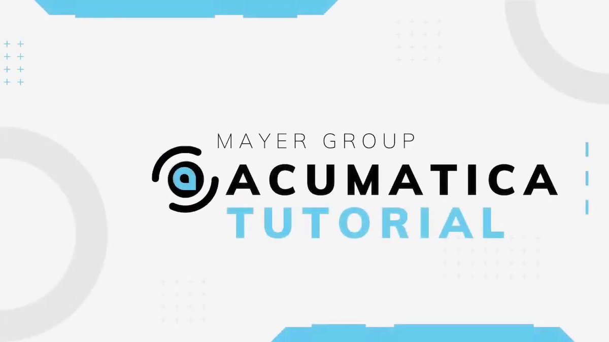 With Mayer Group's step-by-step tutorial, learn how to extend web server endpoints in Acumatica. Maximize your ERP system's flexibility and functionality. Watch here: youtube.com/watch?v=ElxxBz…

#MayerERP #AcumaticaTips #ERPDevelopment #TechSolutions