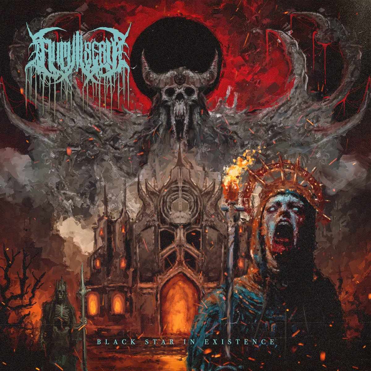 ⚒It is a pleasure to present you the cover of our new album "BLACK STAR IN EXISTENCE"
Including 3 Tracks and 2 Bonus Track, stay tuned!
🖌Cover Art by instagram.com/theartofmermek

#DeathCore #DeathMetal #Cover #Brutal #EP #AllMisery #BrutalCore