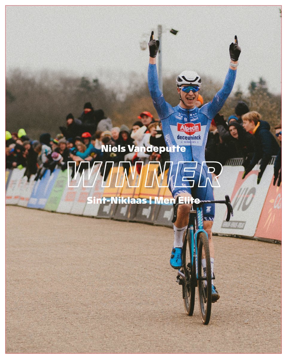 From the holeshot to an hour-long solo. Niels Vandeputte takes the win in the last Exact Cross of this season. 🏆 #SintNiklaas #Waaslandcross #ExactCross