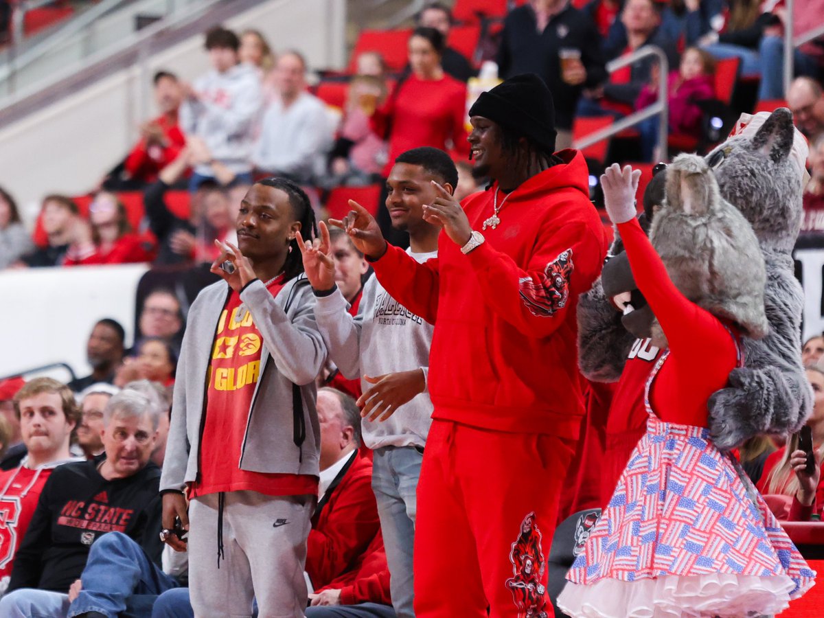 PackPride's tweet photo. Has it already been almost a full year 🥹

Welcome back ACC Champions @djhorne0, @CaseyMorsell, and of course @beastboyburns https://t.co/XrIxOfBh0g