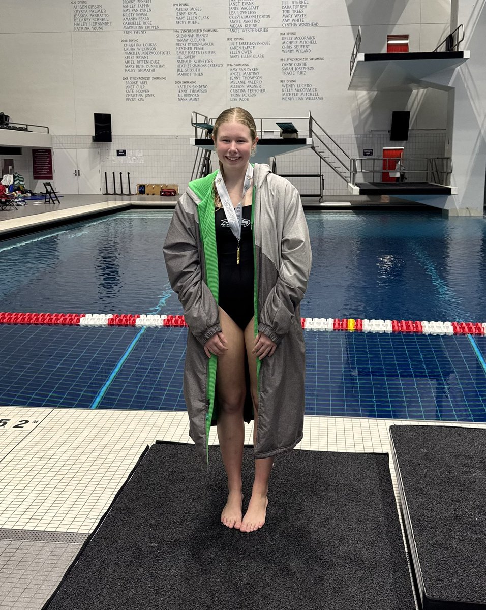 STATE SWIMMING: <a href="/ZCHSswimdive/">Zionsville Swimming & Diving</a> Grace Whitfield places eighth in diving! <a href="/ZCSeagles/">Zionsville High School Athletics</a>