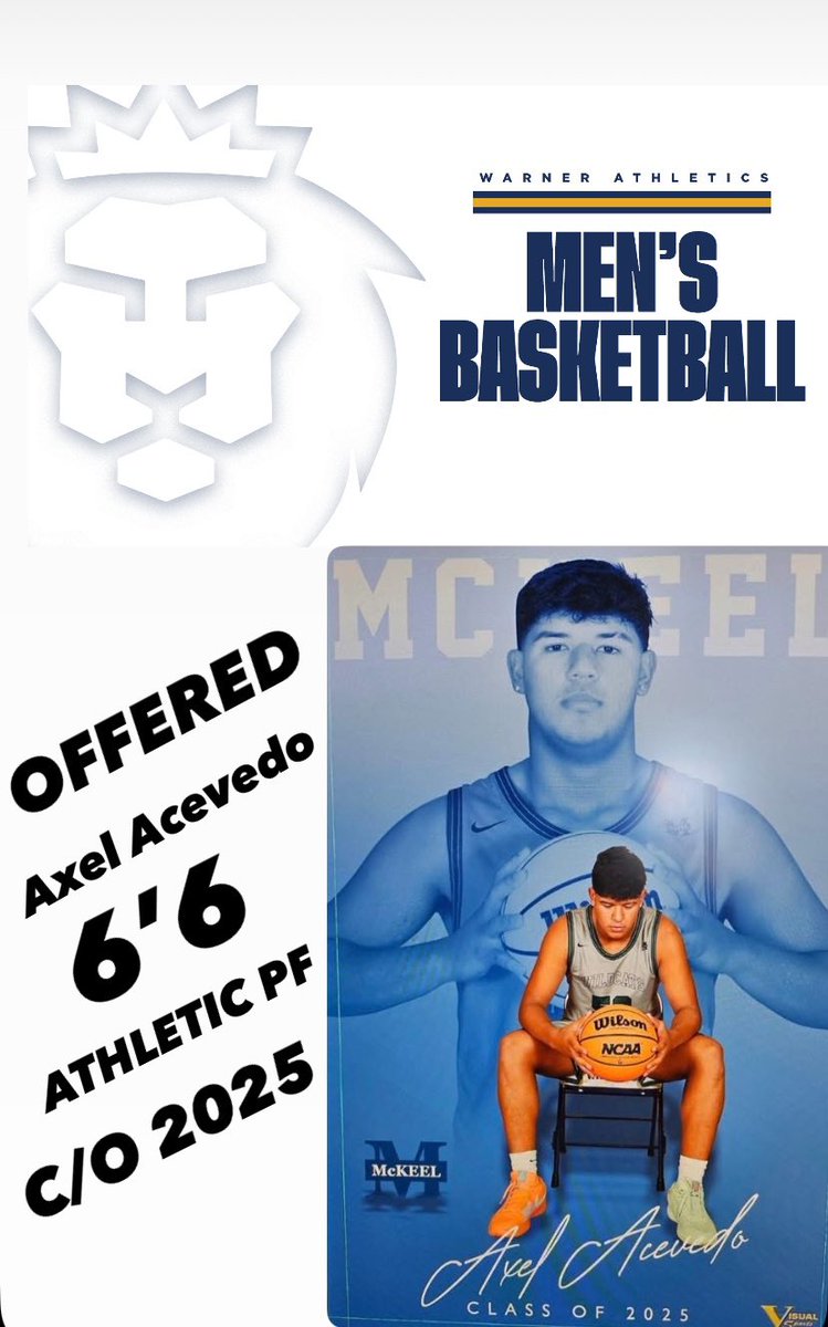 Axel Acevedo C/0 2025 6β6 Mckeel Academy π΅π· (@axelacevedo310) on Twitter photo Blessed to receive an offer from Warner University <a href="/WarnerU_MBB/">Warner University Men's Basketball</a> <a href="/coachnickcombs/">Nick Combs</a> <a href="/Coach_BobHain/">Bobby Hain</a> <a href="/Hoops863/">863 Hoops</a> <a href="/stepintoourlane/">Filling The Lane ( FTL)</a> <a href="/CoachMor23/">Coach Omar Morales</a> <a href="/MckeelBoysBball/">McKeelAcademyBoysBasketball</a> <a href="/prephoopsfl/">Prep Hoops Florida</a> <a href="/RealNews102/">Drew Johnson</a> <a href="/GPCECBASKETBALL/">gpcecbasketballcamps</a> <a href="/purbasket1/">PURBASKET</a> <a href="/PRBasketRadar/">Puπ΅π·rto Rican Basketball Radar π‘</a> <a href="/KevinMoses38/">Kevin Moses LLC</a> <a href="/Andy_Villamarzo/">Andy Villamarzo</a> <a href="/RossVDG14/">Ross Van De Griek</a> @coach Blessed to receive an offer from Warner University <a href="/WarnerU_MBB/">Warner University Men's Basketball</a> <a href="/coachnickcombs/">Nick Combs</a> <a href="/Coach_BobHain/">Bobby Hain</a> <a href="/Hoops863/">863 Hoops</a> <a href="/stepintoourlane/">Filling The Lane ( FTL)</a> <a href="/CoachMor23/">Coach Omar Morales</a> <a href="/MckeelBoysBball/">McKeelAcademyBoysBasketball</a> <a href="/prephoopsfl/">Prep Hoops Florida</a> <a href="/RealNews102/">Drew Johnson</a> <a href="/GPCECBASKETBALL/">gpcecbasketballcamps</a> <a href="/purbasket1/">PURBASKET</a> <a href="/PRBasketRadar/">Puπ΅π·rto Rican Basketball Radar π‘</a> <a href="/KevinMoses38/">Kevin Moses LLC</a> <a href="/Andy_Villamarzo/">Andy Villamarzo</a> <a href="/RossVDG14/">Ross Van De Griek</a> @coach