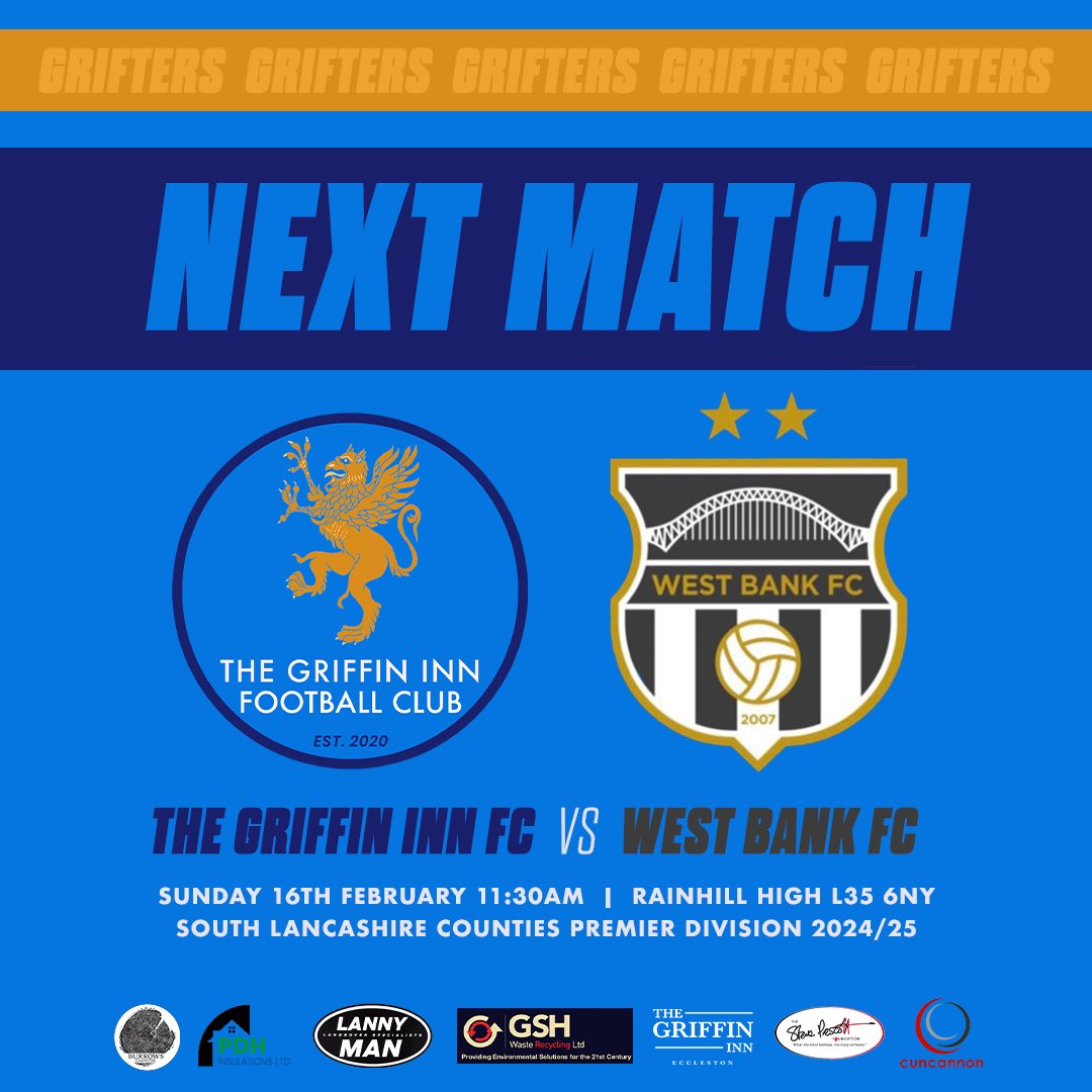 Always a competitive fixture against West Bank. Get down and support the lads tomorrow morning at Rainhill High 🔵