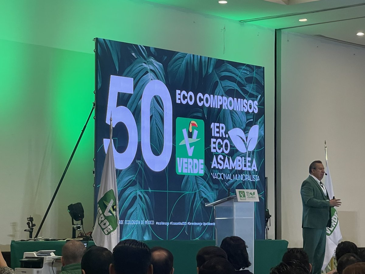 Más verdes que nunca! 💚

🌿 Desde #Vallarta, participo en la 1er Eco Asamblea Nacional Municipalista del <a href="/partidoverdemex/">Partido Verde</a> uniendo fuerzas con Presidentes, Presidentas, Regidores, Regidoras, Síndicos y Sindicas de todo el país para seguir creciendo y fortaleciendo nuestro