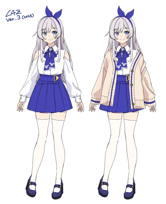 オリキャラというか自分の分身を可愛くリメイクしたい案#LAZLOG 