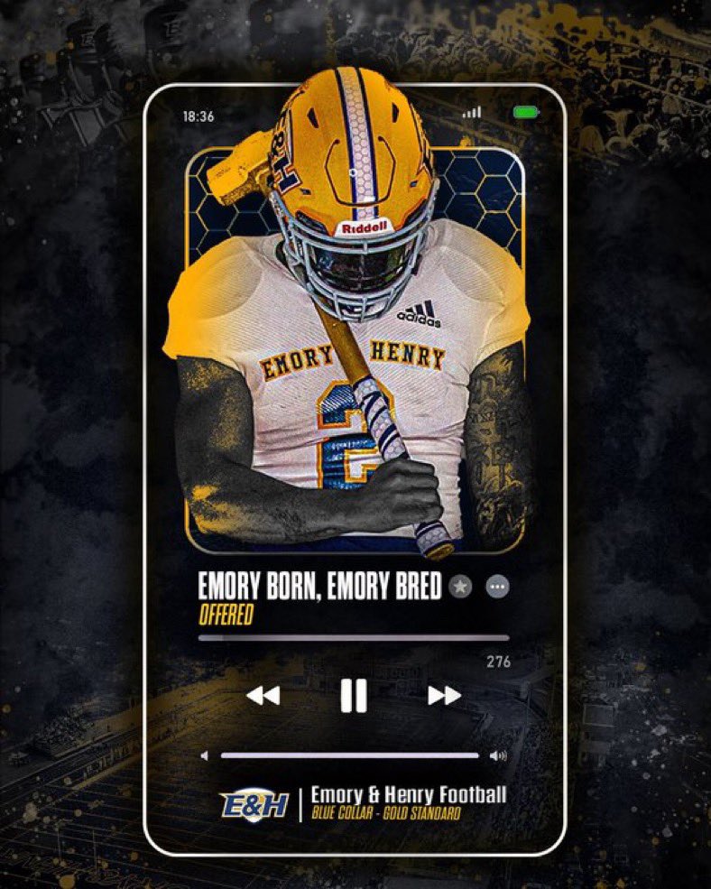 JonahSithong's tweet photo. Blessed to receive an offer from Emory and Henry 
(Pwo) #AGTG 
@CoachWalters_ @CoachTall @bdecker30 @_CharlieJacks @cmacc16 https://t.co/emMHGiPYBX