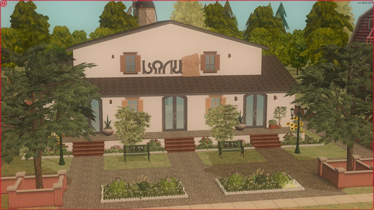 aneleyasims's tweet image. i tried building my first EVER community lot in the sims 2..... what do you think? 🥹🫣
#thesims2legacycollection