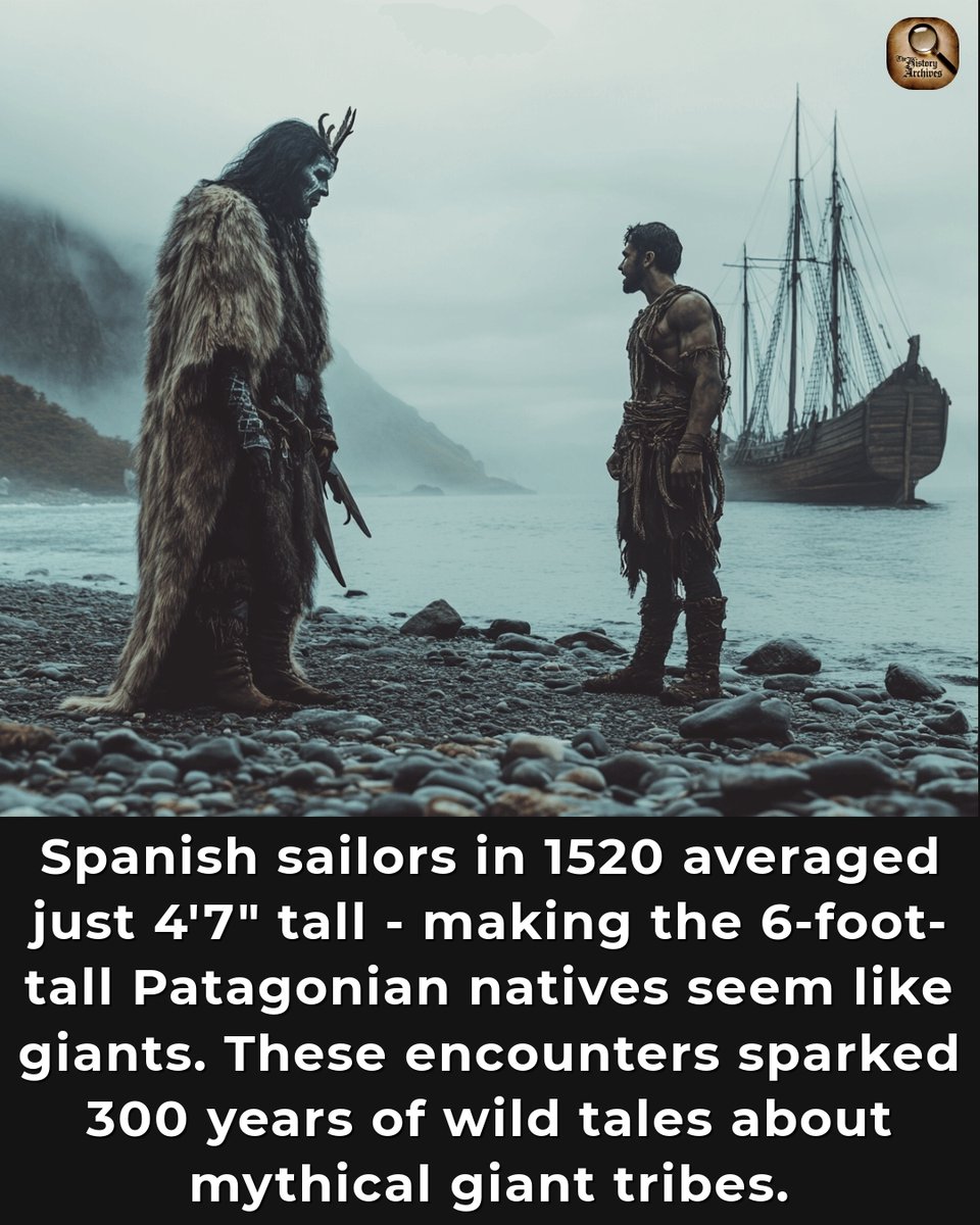 kelvin07araujo1's tweet image. #PatagonianGiants #CulturalLegends #MythMaking