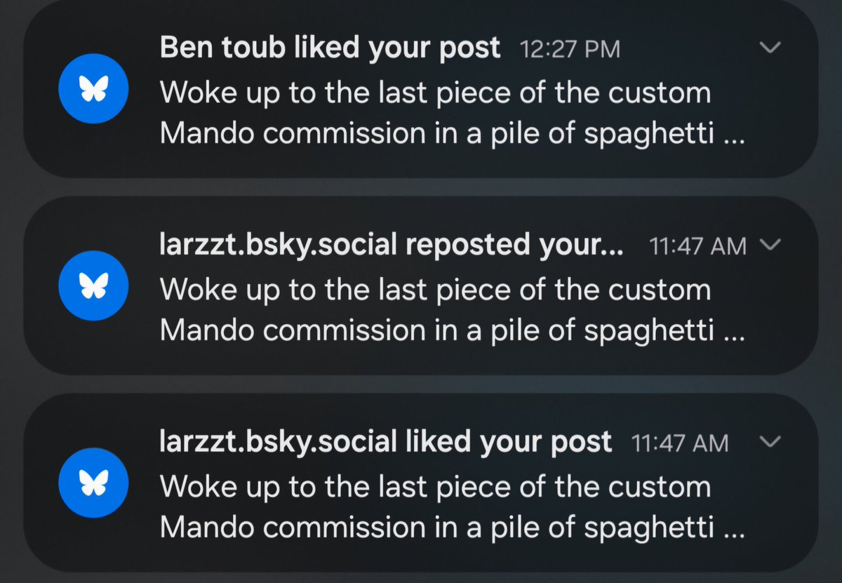 PrintedDiff's tweet image. I posted my first post on a notable blue app, and within literally 10 minutes, I got 3 interactions on my post. Needless to say I'm impressed, and will be focusing my intention on posting content there, because it actually gets seen. Find me at PrintedDifferently!