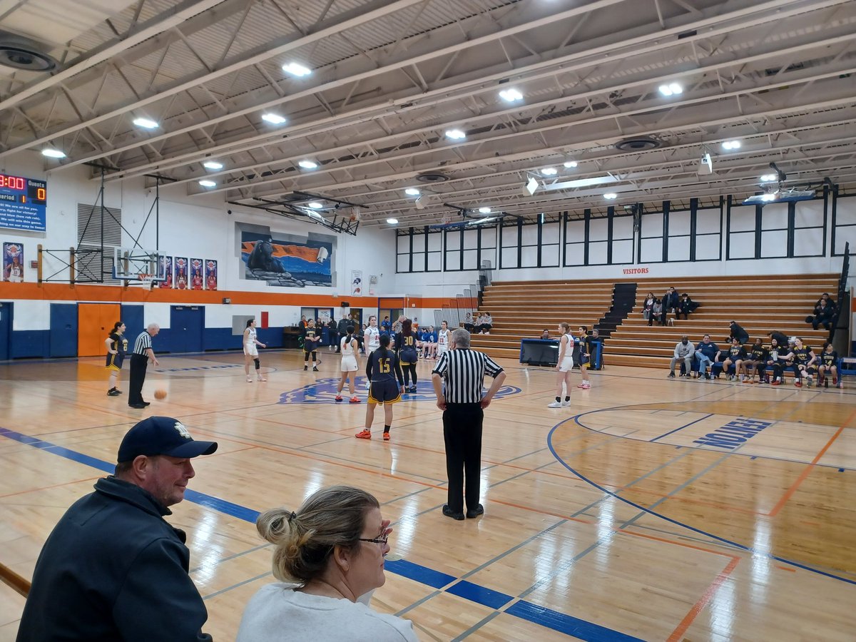 Lady Bison with a Big Win to kick off the regional against CICS Northtown !!