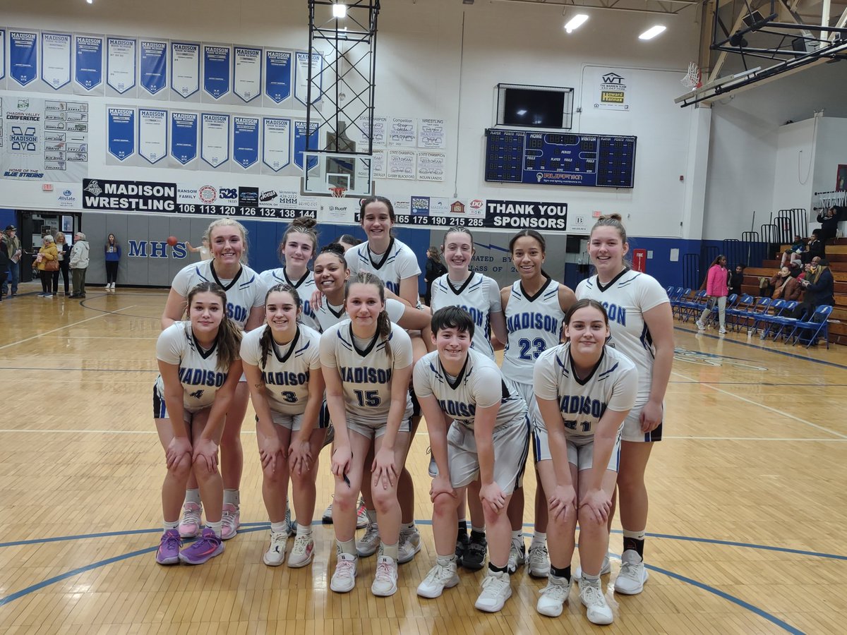 MHS_BLUESTREAKS's tweet image. BIG WIN FOR THE LADY BLUE STREAKS OVER GARFIELD HTS 75-39!!!  WELL DONE LADIES WINNING THE SECTIONAL CHAMPIONSHIP!!