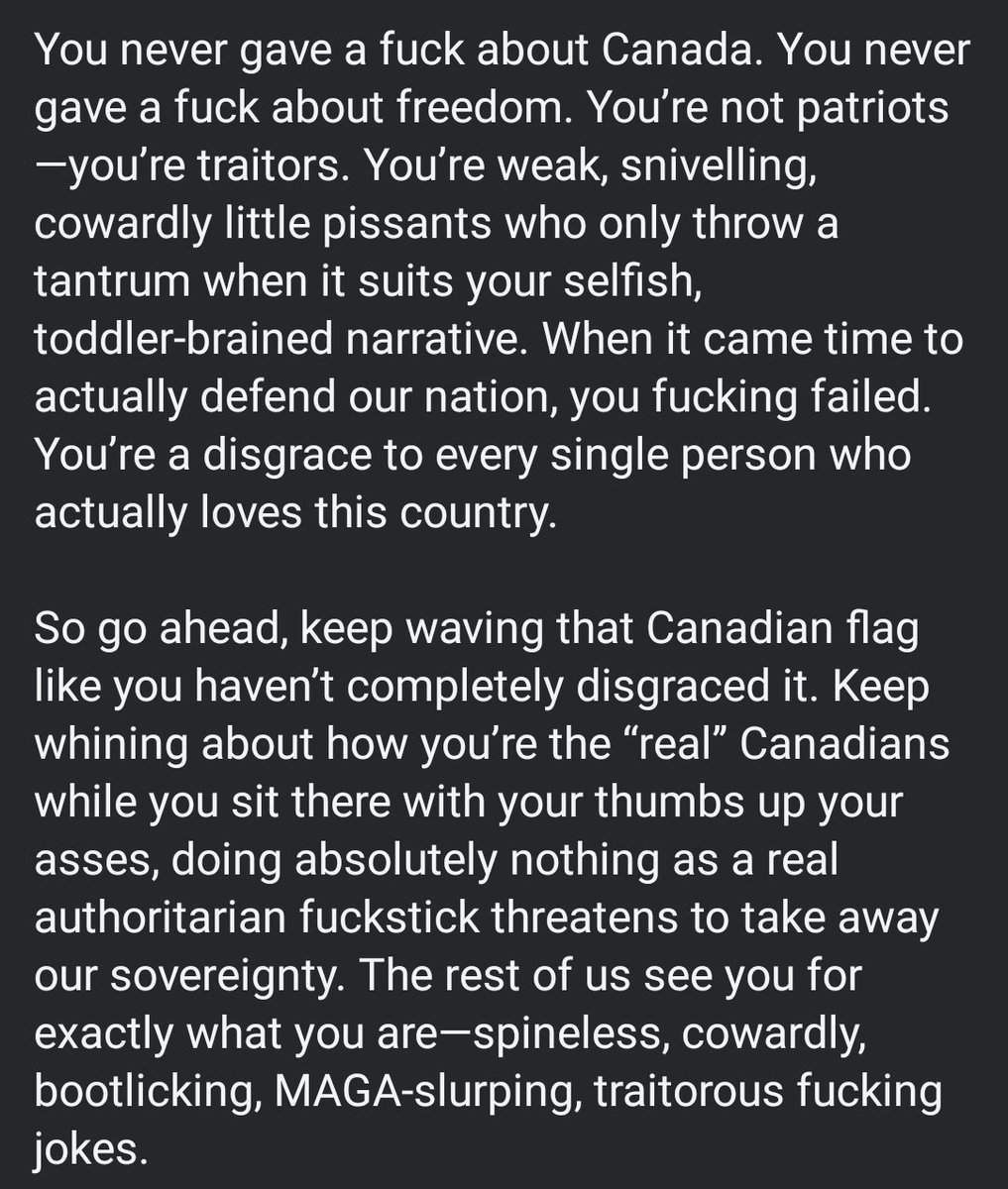 audricmoses's tweet image. Spectacular rant from Jim Elliott. Tap to expand the pics.
#freedumb