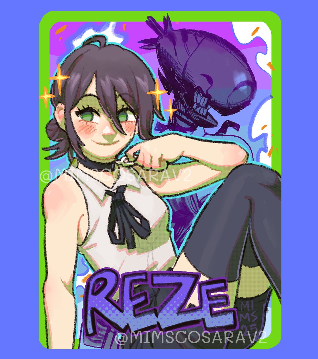 mimscosara's tweet image. Reze 😈💣 💜

Shares are appreciated 🥰
.
.
.
#reze #bombdevil #chainsawman #anime #manga