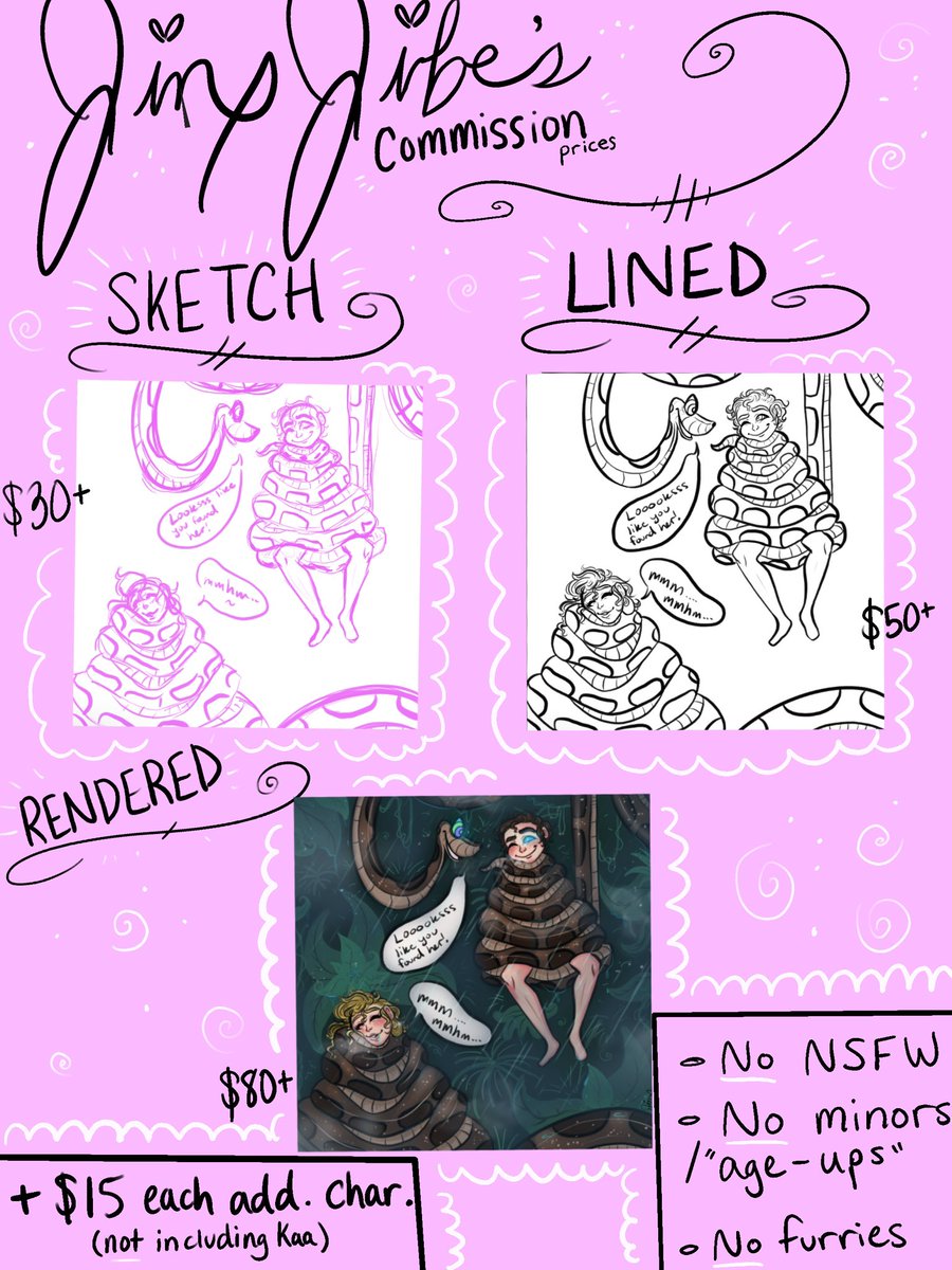 🌸JinxJibe (COMMS OPEN)🌸 tweet media
