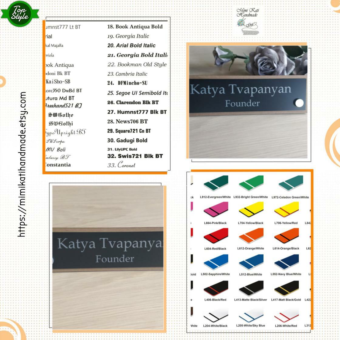 KatiHandmade's tweet image. #DeskNameSign #NamePlate Personalised Desk Name Plate, Wooden Back with Plate, Custom Engraved Sign, Executive Office Plaque with standoffs
mimikatihandmade.etsy.com/listing/124080…