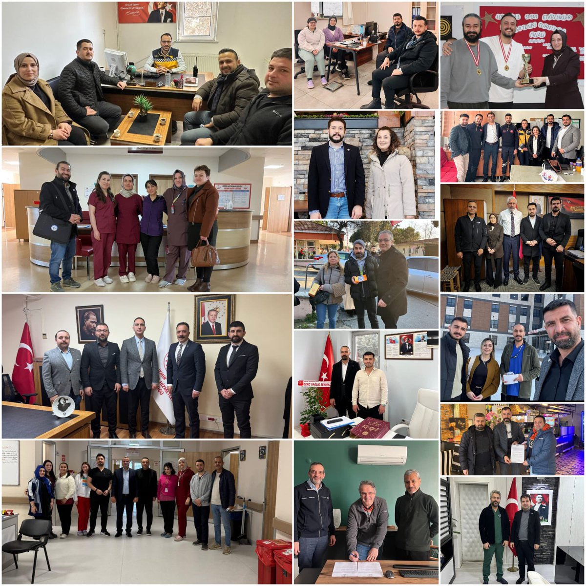 Tüm teşkilatımız ile çalışmalarımızı sürdürüyoruz. 2 hafta içerisinde 1461 üyemiz aramıza katıldı. Aramıza katılan meslektaşlarımız hoşgelmiş.

Buradan tekrar belirtmek istiyorum. Devletin hiçbir kurumunda hiçbir çalışan sizin desteklediğiniz yerde olmak zorunda değildir. Sizin