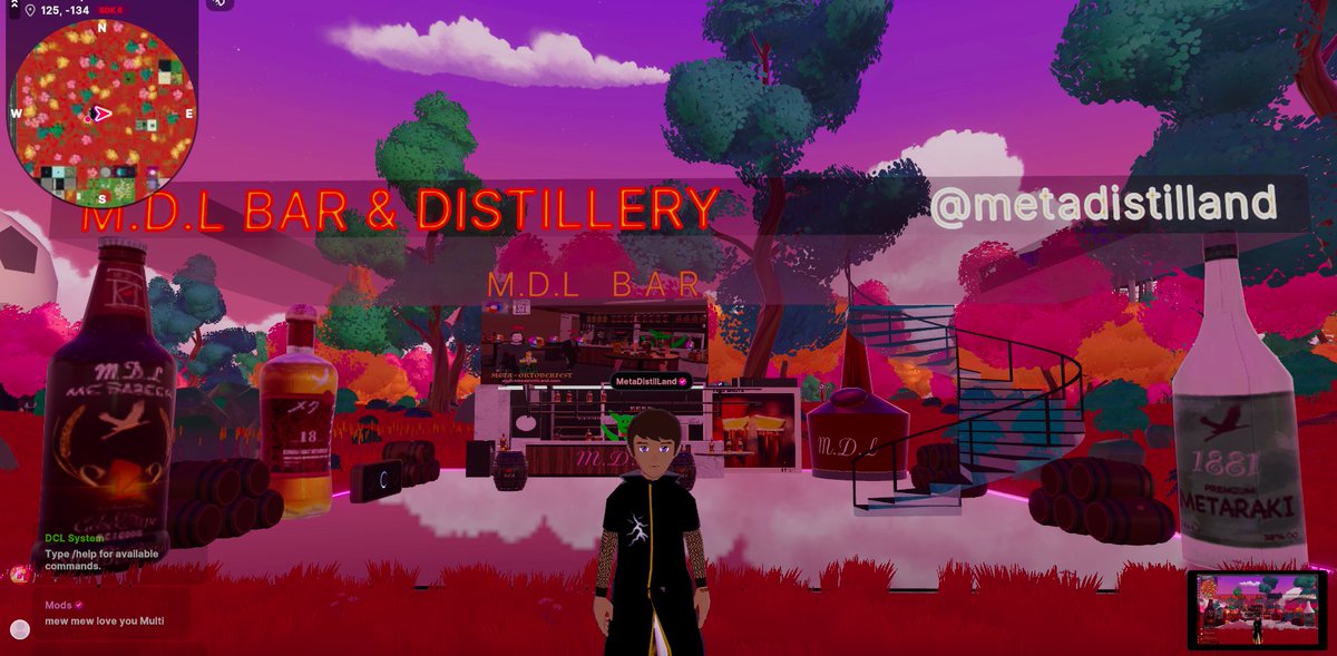 metadistilland's tweet photo. Hey!
Our M.D.L Bar&Distillery is open 24/7 for #metaverse enthusiasts.
🍻Visit the MDL Bar and follow us, 
🍻Share a picture from the MDL Bar,
🍻Let's send our MDLBeerNFT (6$) to your wallet.

 M.D.L Bar @decentraland  live link👇🍻👇🍻👇
https://t.co/37ykycsiJI

✅Only Conscious Drinking +21

@OVRtheReality @TheSandboxGame @digitalfemme @meleklerinpayi @opensea @Diageo_News @Pernod_Ricard