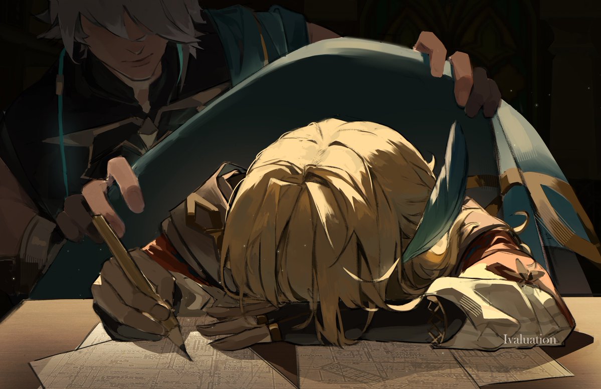 Sweet dreams, Kaveh.
#kavetham #GenshinImpact