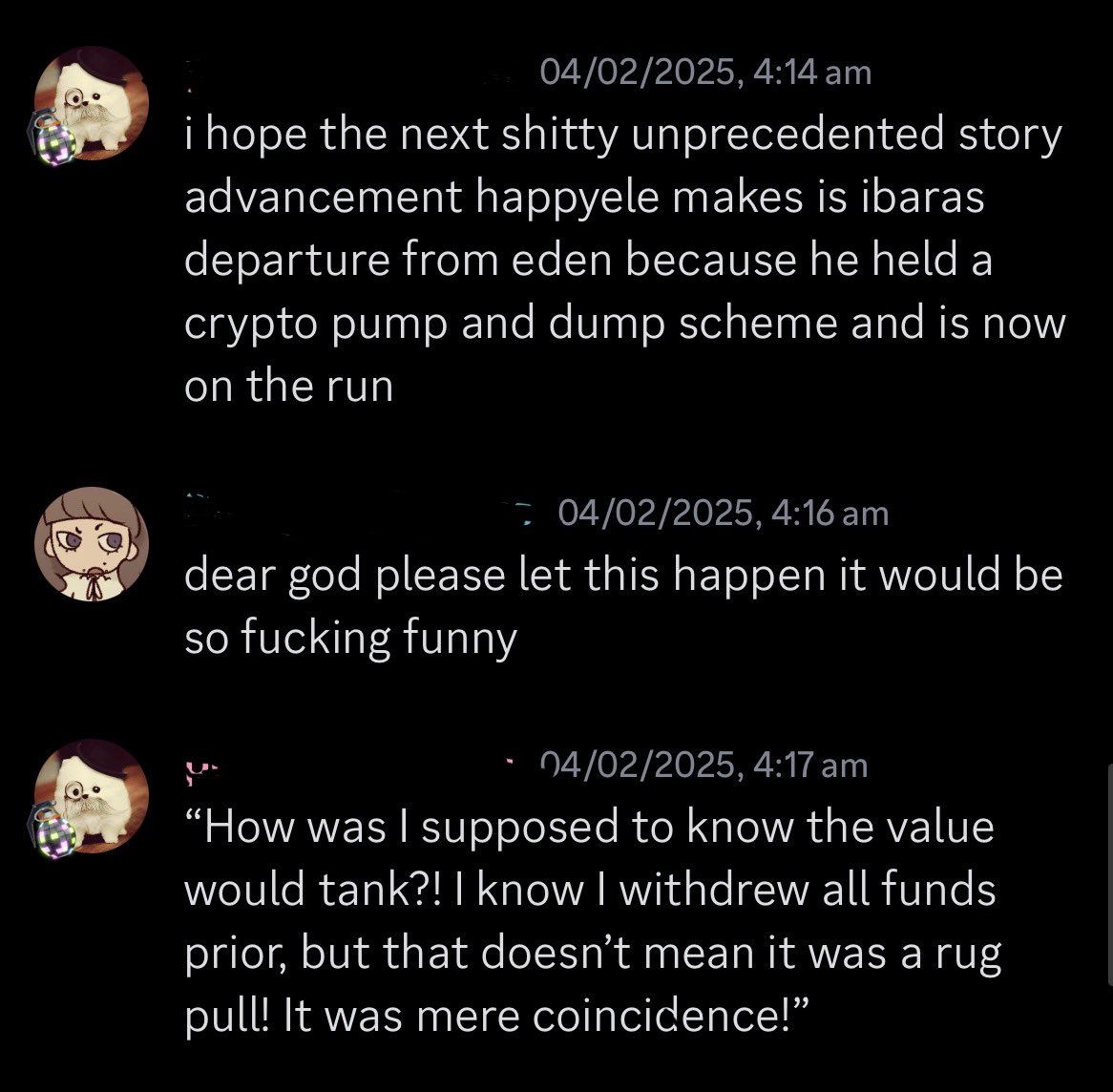 ibaranui100's tweet photo. no way i fucking predicted this https://t.co/xUhEX2Vfz6