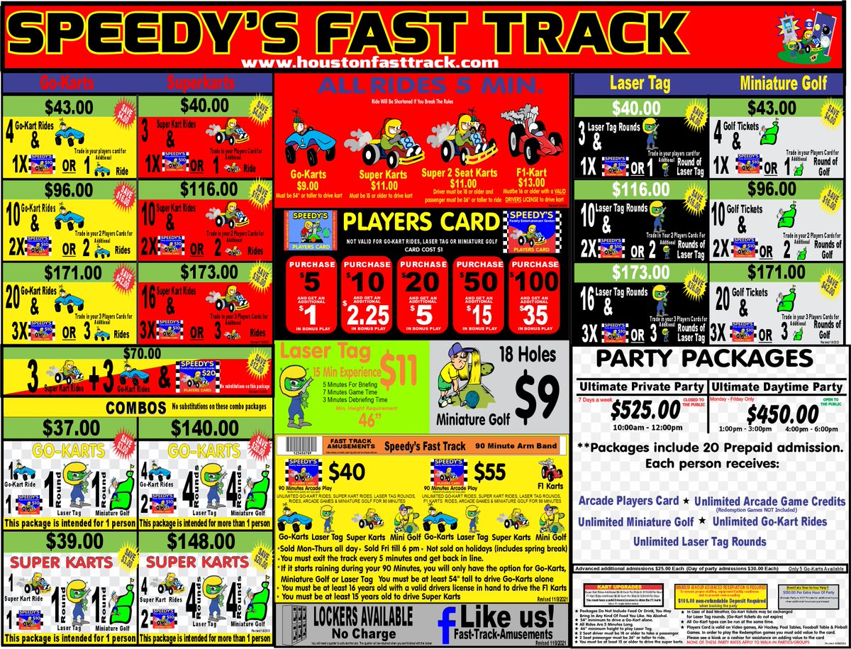 HoustonFastTrak's tweet image. Our website is currently under maintenance which means our pricing isn't easily viewable.  Posting this to help answer any questions.  Thanks for everyone's patience and understanding while we better ourselves!!