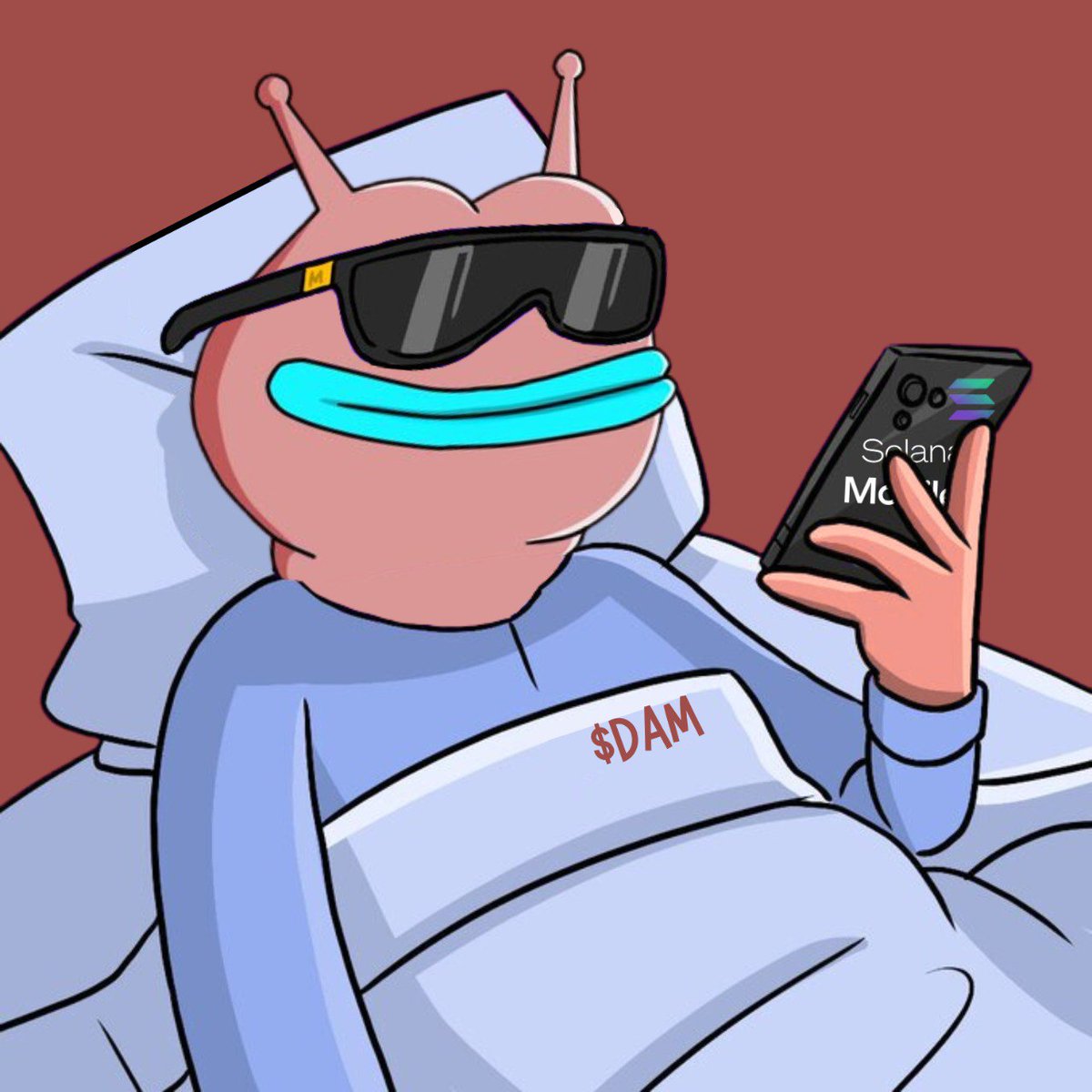 DAMisbetter's tweet photo. Bear market? Bull market? Doesn't matter. I'm up at 3 AM making moves on my Solana Mobile.

#Dam #solana #crypto https://t.co/TeIB7AeKAB