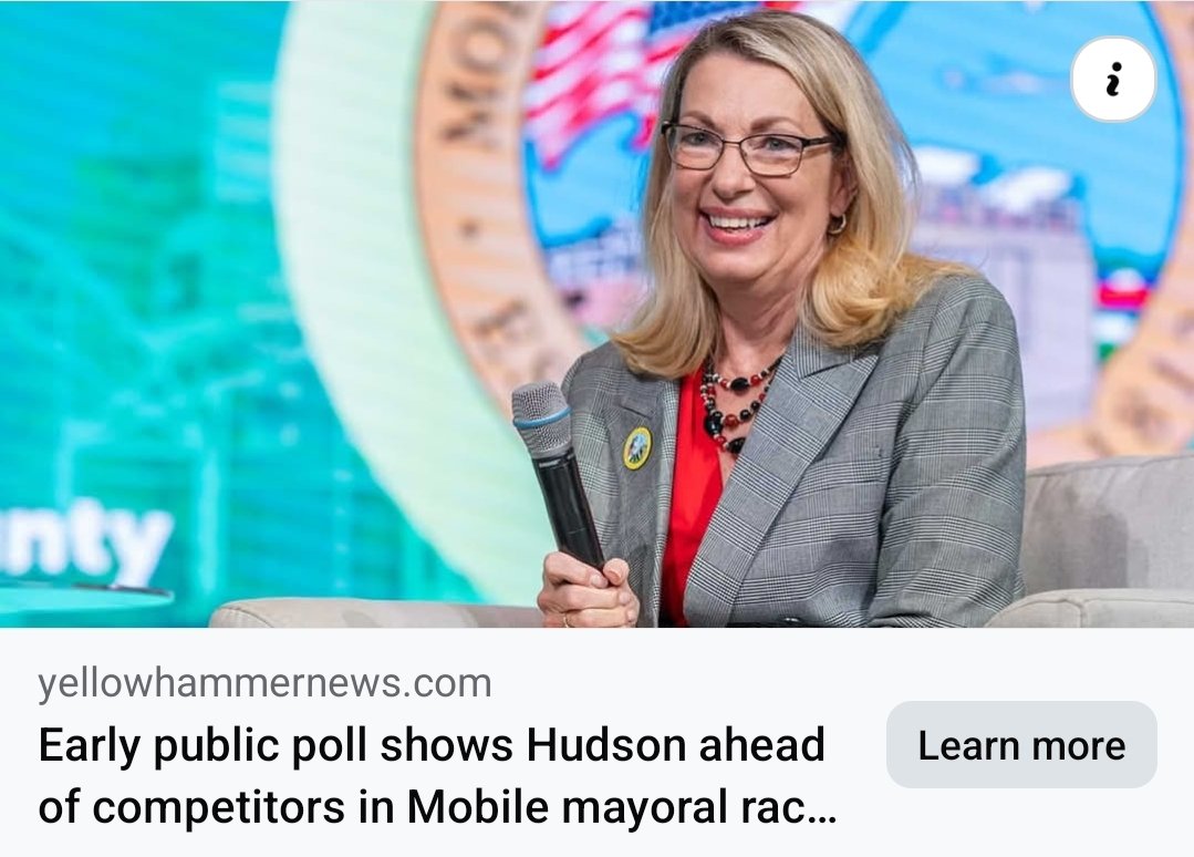 Connie Hudson for Mobile tweet media