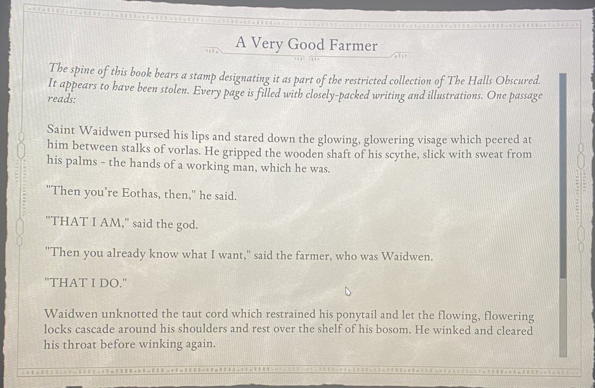 I’m so glad they kept peak. 🙏