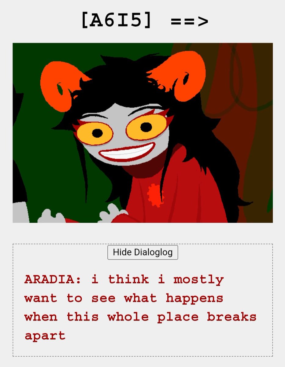 Homestuck Anonymous (ARCHIVE, FOR REAL THIS TIME) tweet media