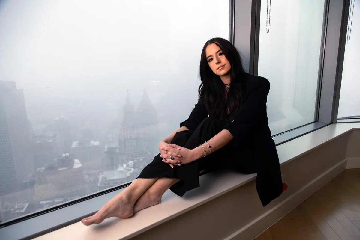 _johnnymaga's tweet image. Ashley St. Clair had an exclusive sit down with the New York Post today.