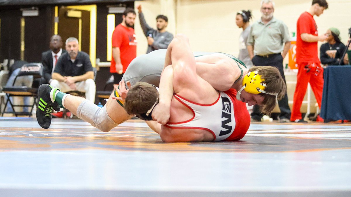 Sean Cain (125 lbs.) and Chase Brandebura (165 lbs.) both won the PAC Championship at their respective weight classes for the second year in a row for <a href="/SVC_Wrestling/">Saint Vincent Wrestling</a> #SVC #GoBearcats