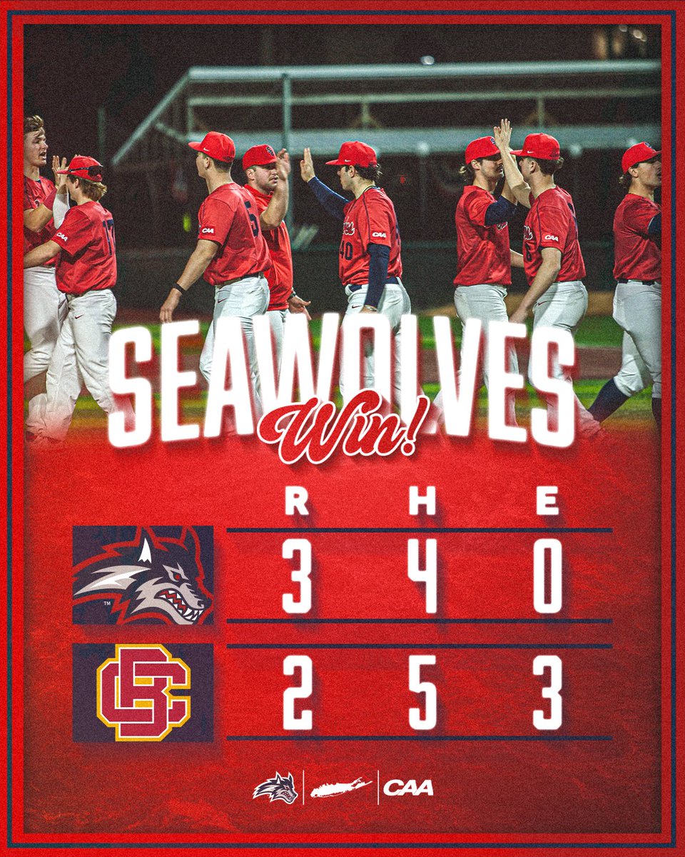 Got the job done 💪

🌊🐺 x #NCAABaseball