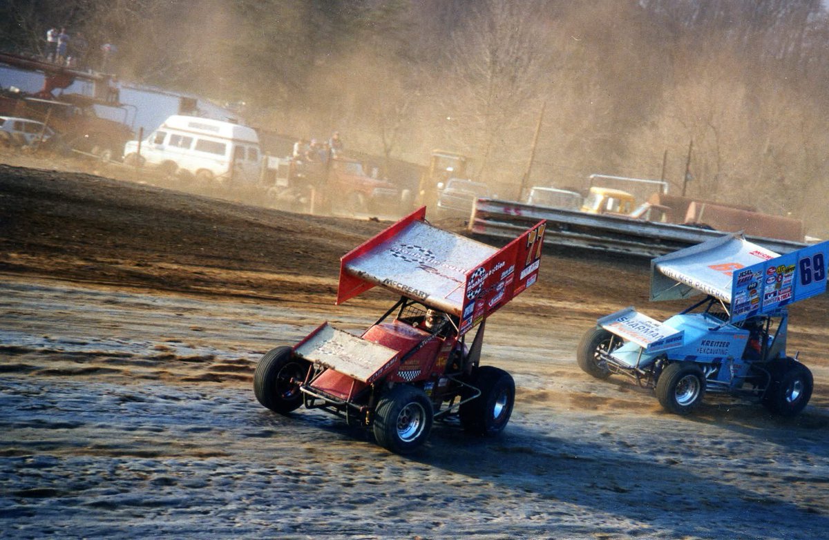 Fred Rahmer vs. Donnie Kreitz - <a href="/PortRoyalSpdway/">Port Royal Speedway #SpeedPalace</a> - 1998