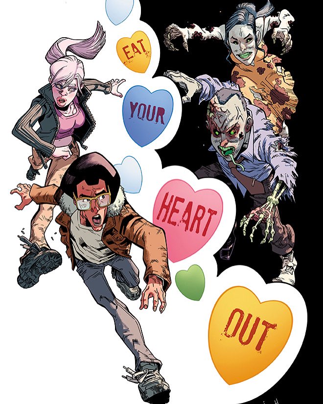 TheSteveUrena's tweet photo. We’re 22% funded. Thank you to everyone who joined the horde on day one. I am so thankful for your support. Want to see if romance can bloom during a #zombie apocalypse? Get Zombie Date Night 2 on Kickstarter! We’ve got comics, posters,and even valentines! click below to back! https://t.co/3aqpEla3IW