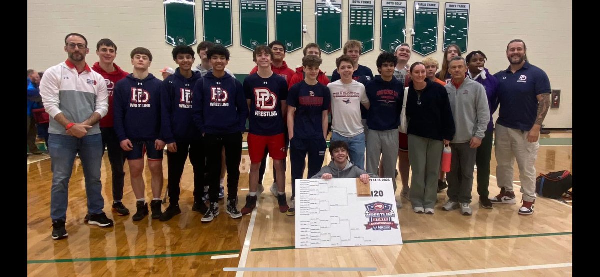 <a href="/ChargersPDS/">PDS Athletics</a> <a href="/ADbeatty/">ADBeatty</a> 
Varsity Wrestling earns a 3rd place team finish <a href="/NCISAA1/">NCISAA</a> State Wrestling Championship! Aidan Schirra State Champion, John Zarbatany Runner-up, Matthew Hankins 3rd, Hudson Clavin 3rd, Nihal Singh 4th, Kenan Adams 4th, Brooks Hinton 4th.